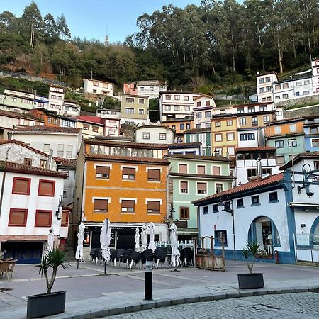 Casa De Pescadores Con Vistas Al Mar Cudillero Exteriör bild